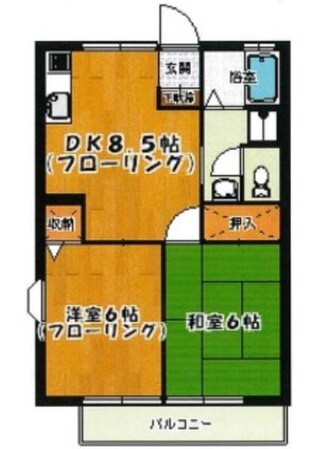 ヴェルディ恋ヶ窪の物件間取画像